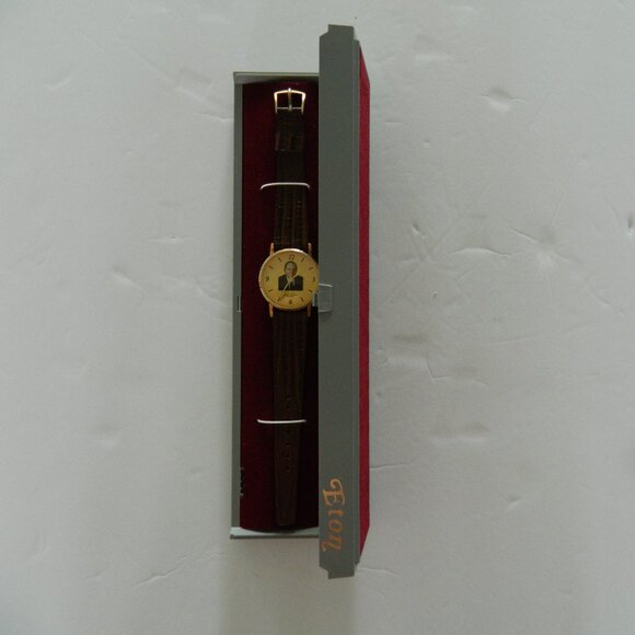 NIB VINTAGE Eton Teamsters "Jackie Presser" Analogue Quartz Watch Wristwatch - Picture 2 of 7